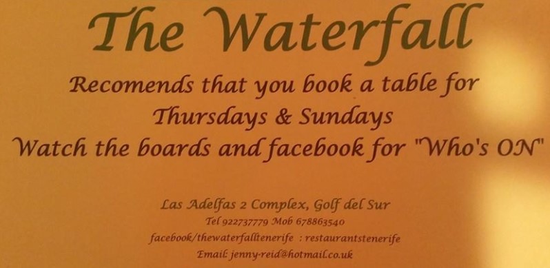 The Waterfall Sunday Lunch
